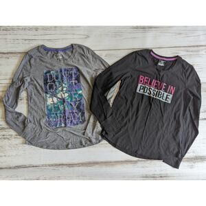 Tek Gear DryTek Long Sleeve Tee Shirt Bundle sz Large